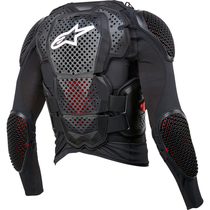 ALPINESTARS BIONIC TECH V3 BLACK, WHITE & RED BODY ARMOUR JACKET