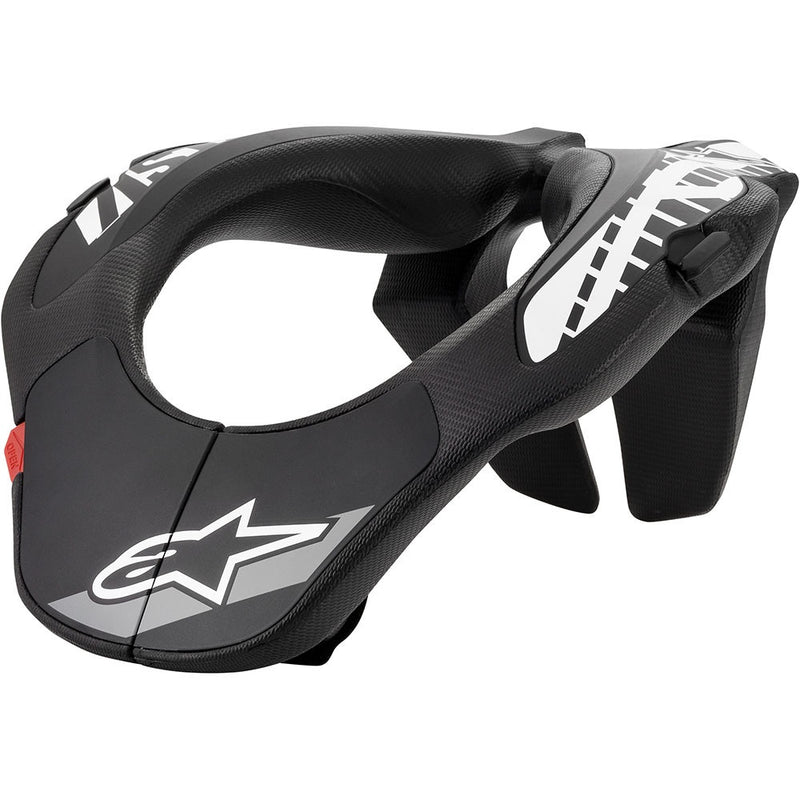 ALPINESTARS BLACK & WHITE KIDS NECK BRACE