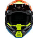 ALPINESTARS 2026 S-M3 FRAY BLACK, ORANGE & FLO YELLOW HELMET