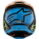 ALPINESTARS 2026 S-M3 FRAY BLACK, ORANGE & FLO YELLOW HELMET