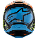 ALPINESTARS 2026 S-M3 FRAY BLACK, ORANGE & FLURO YELLOW KIDS HELMET