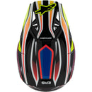 ALPINESTARS 2026 S-M3 WURX YELLOW, BLUE & RED KIDS HELMET