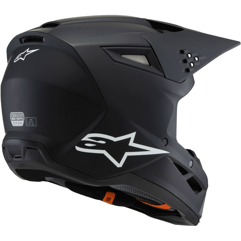 ALPINESTARS 2025 S-M3 MATTE BLACK HELMET