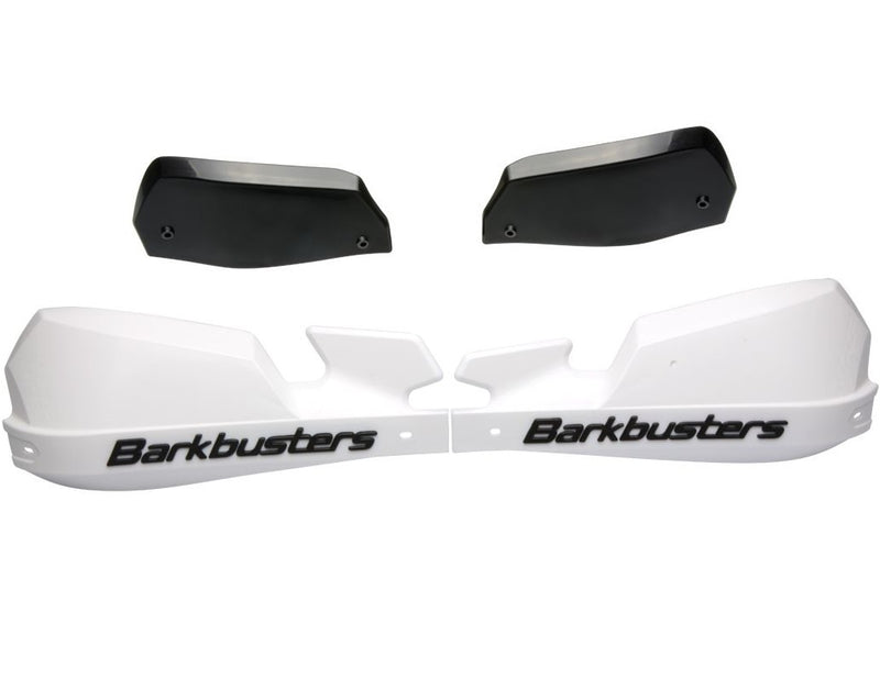 BARKBUSTERS VPS WHITE & BLACK HANDGUARDS PLASTICS