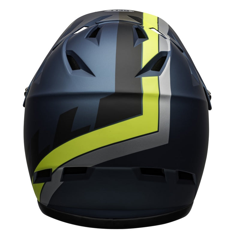 BELL SANCTION PRESENCES MTB MATTE BLUE & HI-VIS HELMET