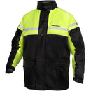 MOTODRY LIGHTENING BLACK & FLURO WATERPROOF JACKET