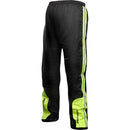 MOTODRY LIGHTENING BLACK & FLURO WATERPROOF PANTS