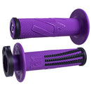 ODI PURPLE & BLACK V2 MX EMIG PRO LOCK ON GRIPS