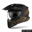AIROH COMMANDER MATTE GOLD & BLACK HELMET