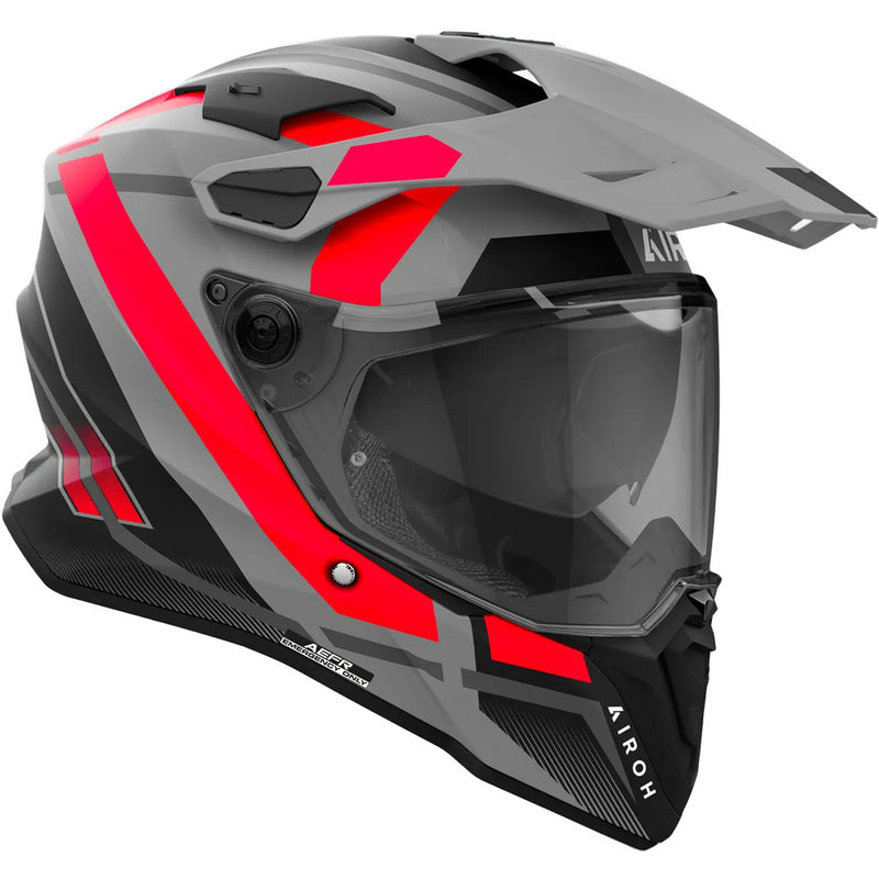 AIROH COMMANDER 2 MAVICK MATTE ORANGE ADVENTURE HELMET