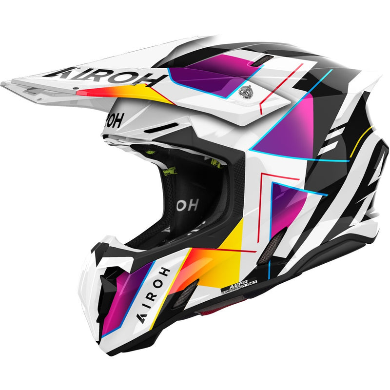 AIROH TWIST 3.0 RAINBOW GLOSS HELMET