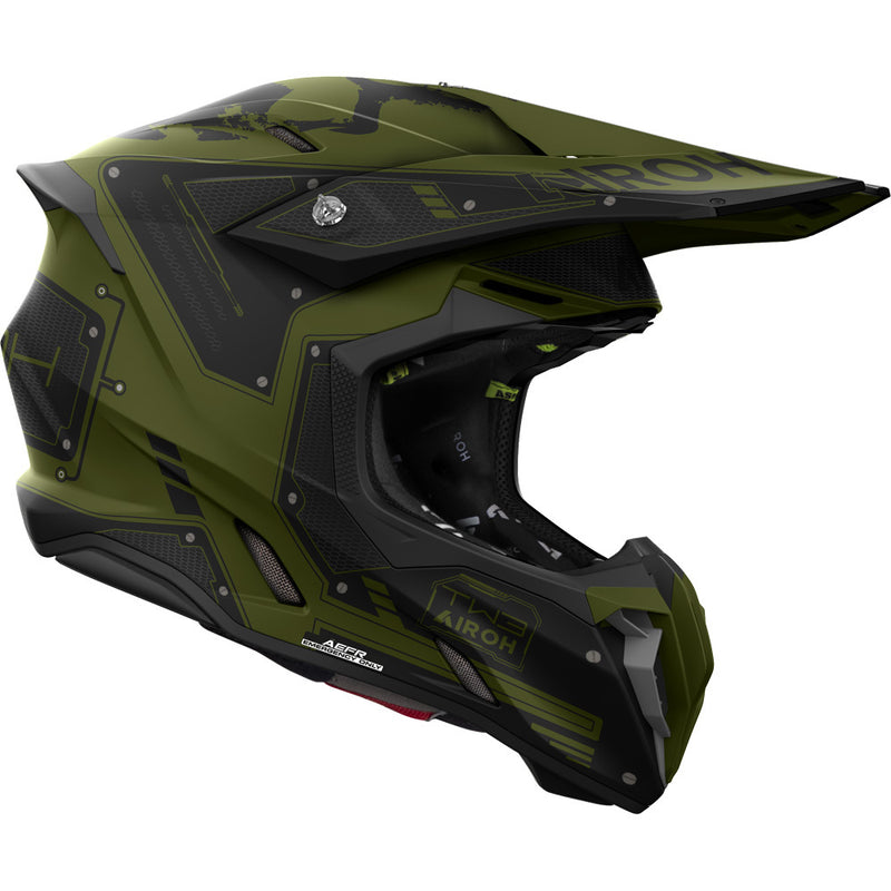 AIROH TWIST 3.0 MILITARY MATTE HELMET