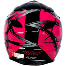 RXT A727 SECTOR WRATH GLOSS BLACK & MAGENTA HELMET