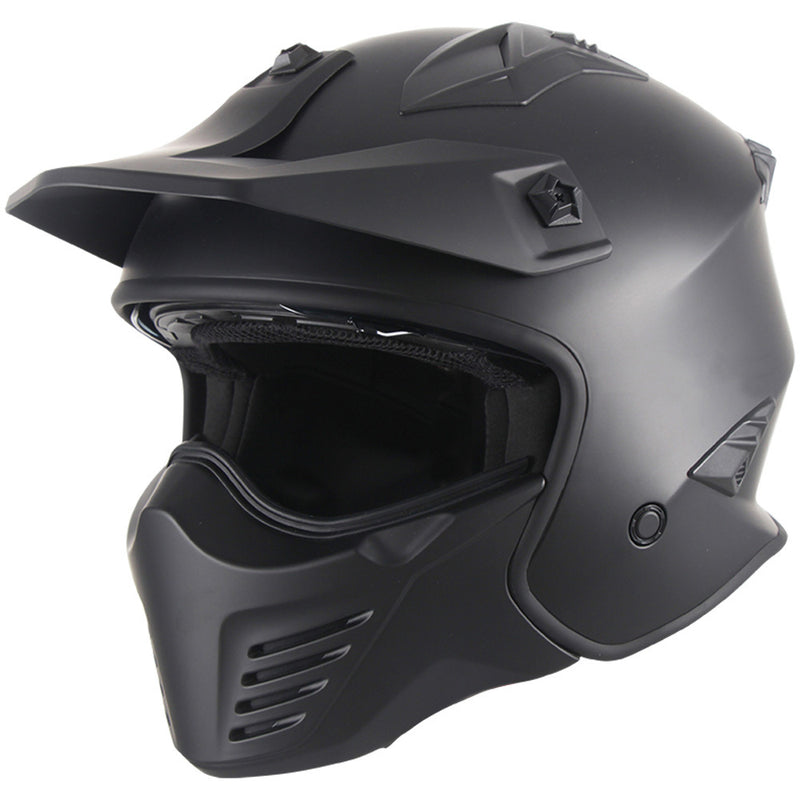 RXT WARRIOR 2 MATTE BLACK HELMET