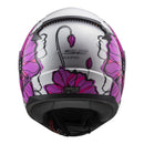 LS2 FF353 RAPID II POPPIES PINK HELMET