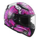 LS2 FF353 RAPID II POPPIES PINK HELMET