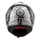 LS2 FF353 RAPID II BOHO WHITE, BLACK & PURPLE HELMET