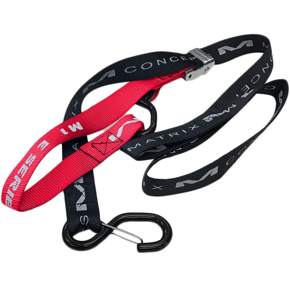 Matrix E-Series red tie-downs
