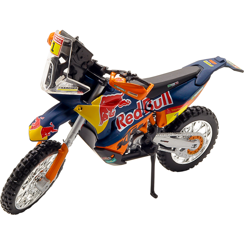 NEWRAY TOYS KTM 450 DAKAR RALLY RED BULL 1:18 SCALE REPLICA