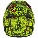 ONEAL 2026 3 SERIES ATTACK BLACK & NEON YELLOW KIDS HELMET