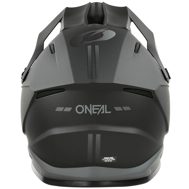 ONEAL 2025 1 SERIES SOLID BLACK KIDS HELMET