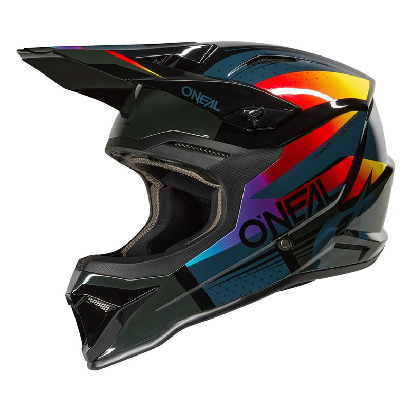 ONEAL 2025 1 SERIES BLACK MULTI HELMET