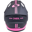 ONEAL 2026 1 SERIES SOLID MATTE BLACK & PINK HELMET