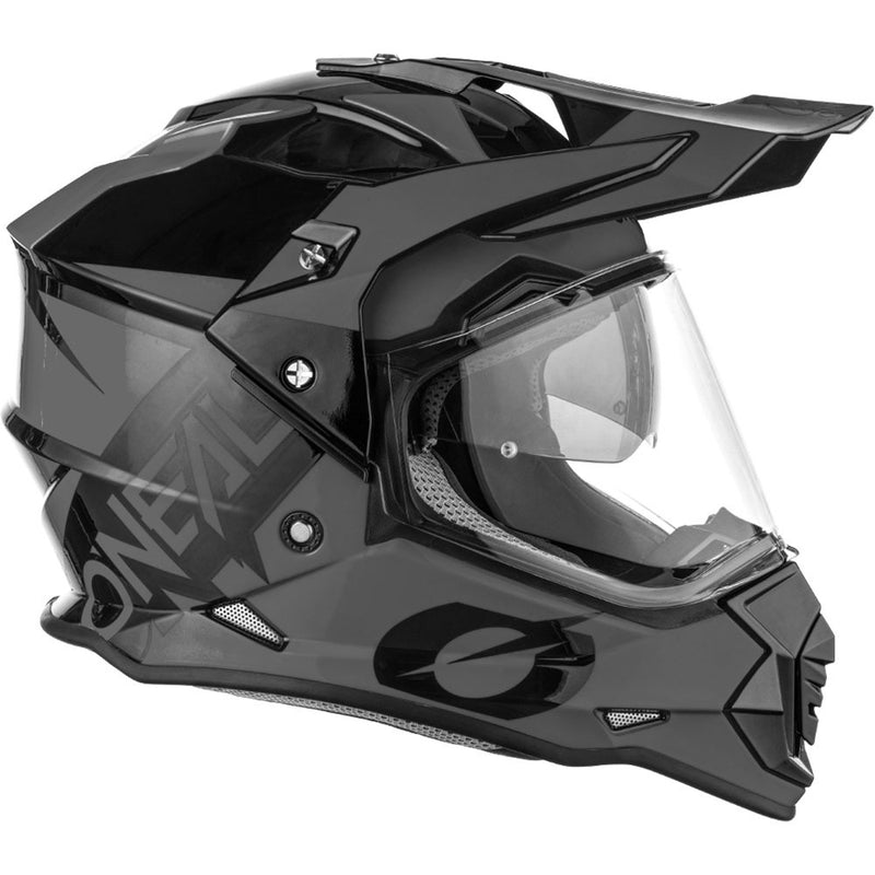 ONEAL 2025 SIERRA 2 BLACK & GREY ADVENTURE HELMET