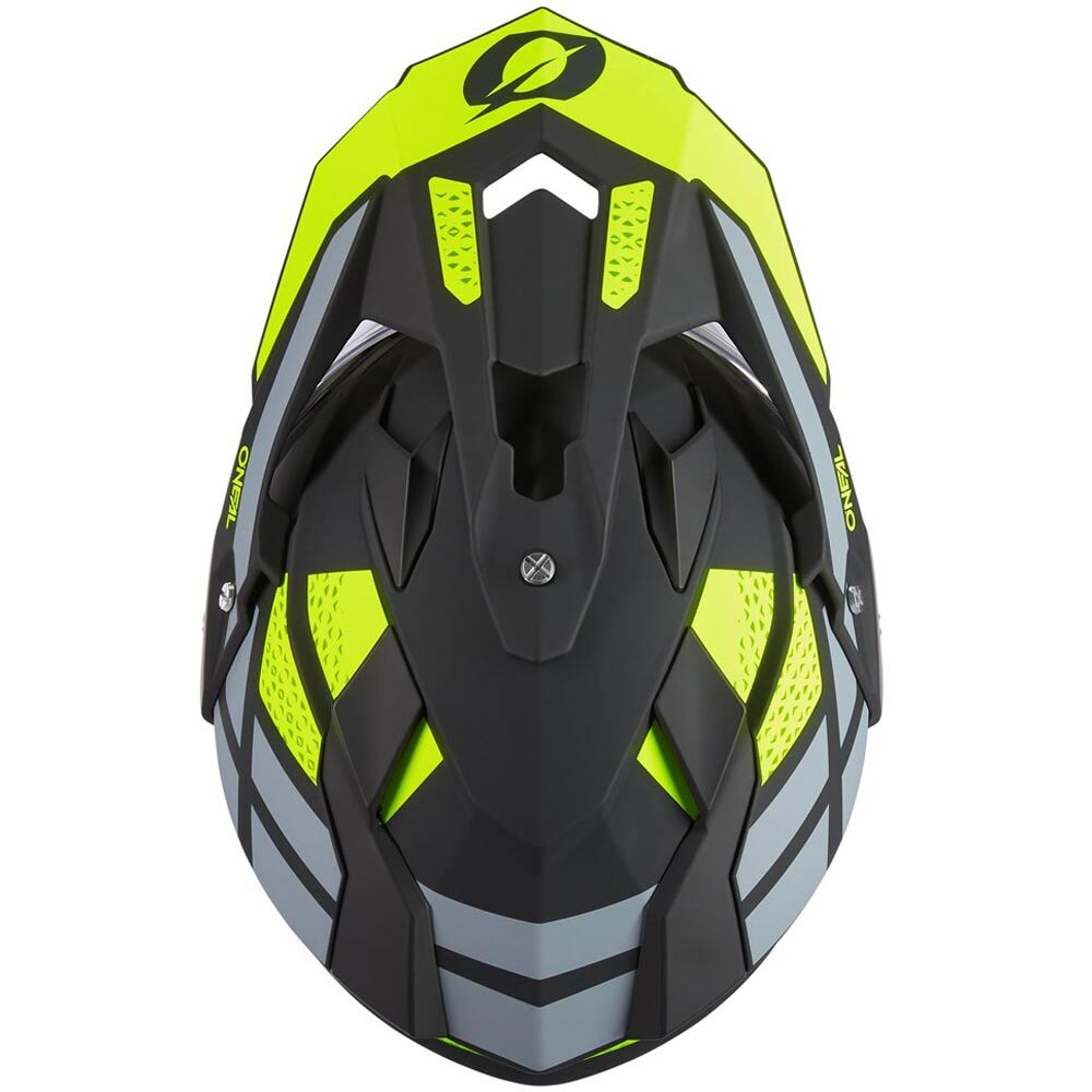 ONEAL 2026 SIERRA R NEON YELLOW, BLACK & GREY HELMET