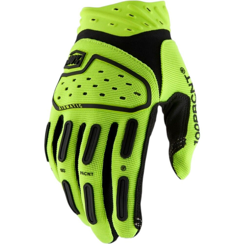 100% AIRMATIC FLURO YELLOW GLOVES