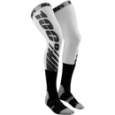 100% REV FLASH GREY KNEE BRACE SOCKS