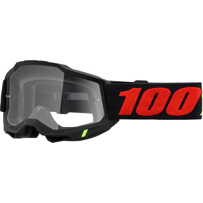 100% ACCURI 2 MORPHUIS GOGGLES WITH CLEAR LENS