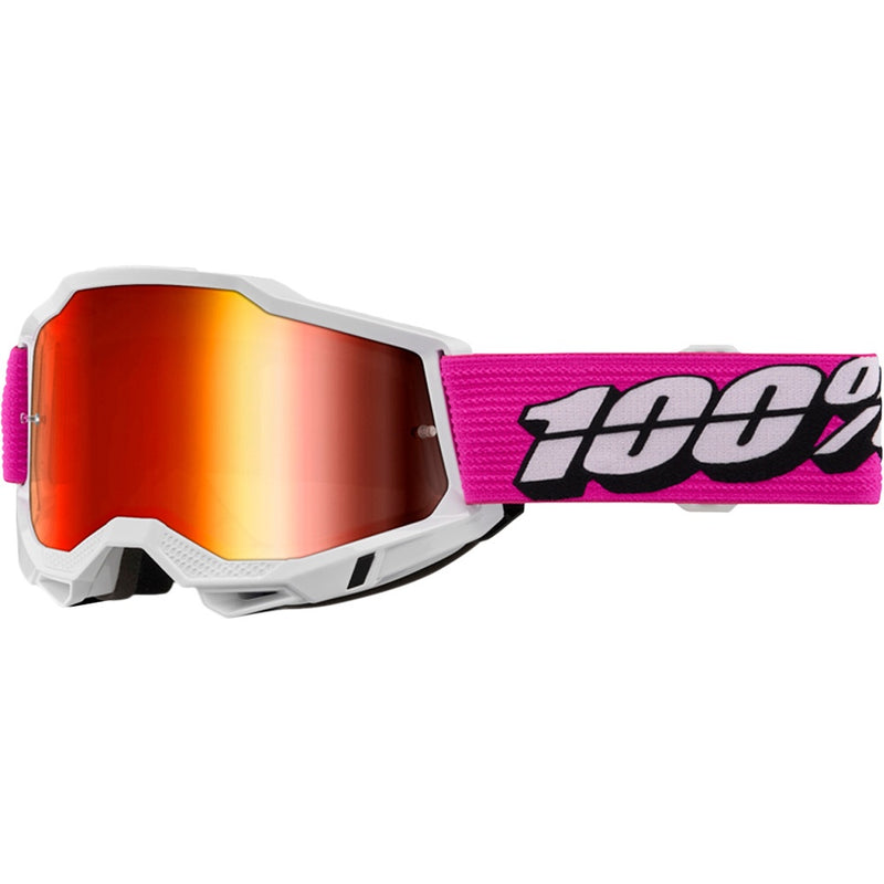 100% ACCURI 2 ROY GOGGLES WITH RED MIRROR LENS