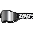 100% ACCURI 2 SESSION GOGGLES WITH SILVER MIRROR LENS