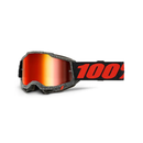 100% ACCURI 2 HUARAKI GOGGLES WITH RED MIRROR LENS