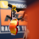 100% ACCURI 2 TORKEN GOGGLES WITH RED MIRROR LENS