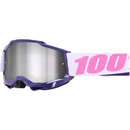 100% ACCURI 2 YUMKIO GOGGLES WITH SILVER MIRROR LENS