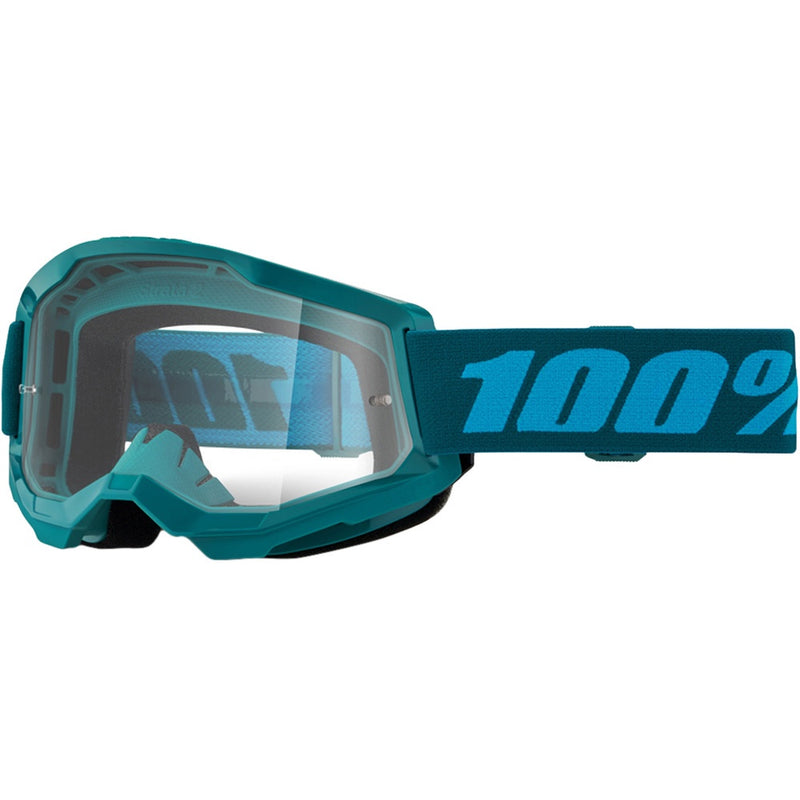 100% STRATA 2 STONE GOGGLES WITH CLEAR LENS