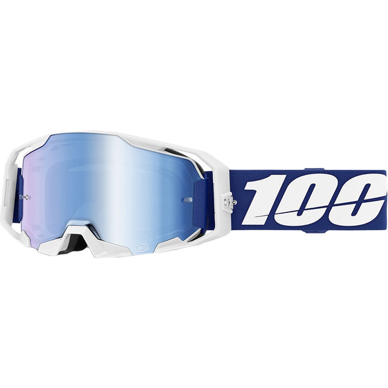 100% ARMATIC BLUE GOGGLES WITH BLUE MIRROR LENS