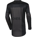 ONEAL 2025 ELEMENT RACEWEAR BLACK, GREY & RED KIDS JERSEY
