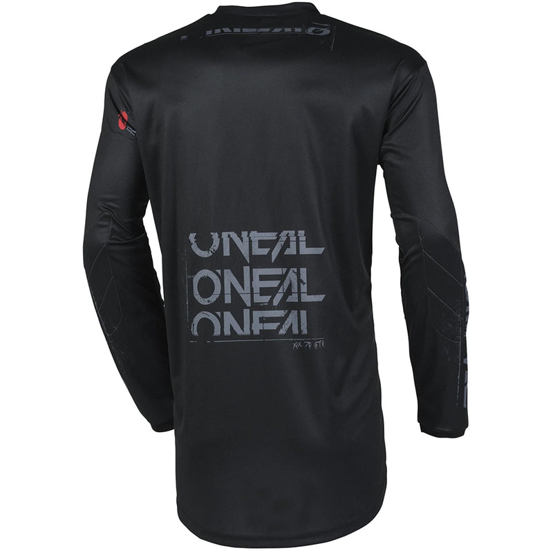 ONEAL 2025 ELEMENT STATIC BLACK & GREY JERSEY