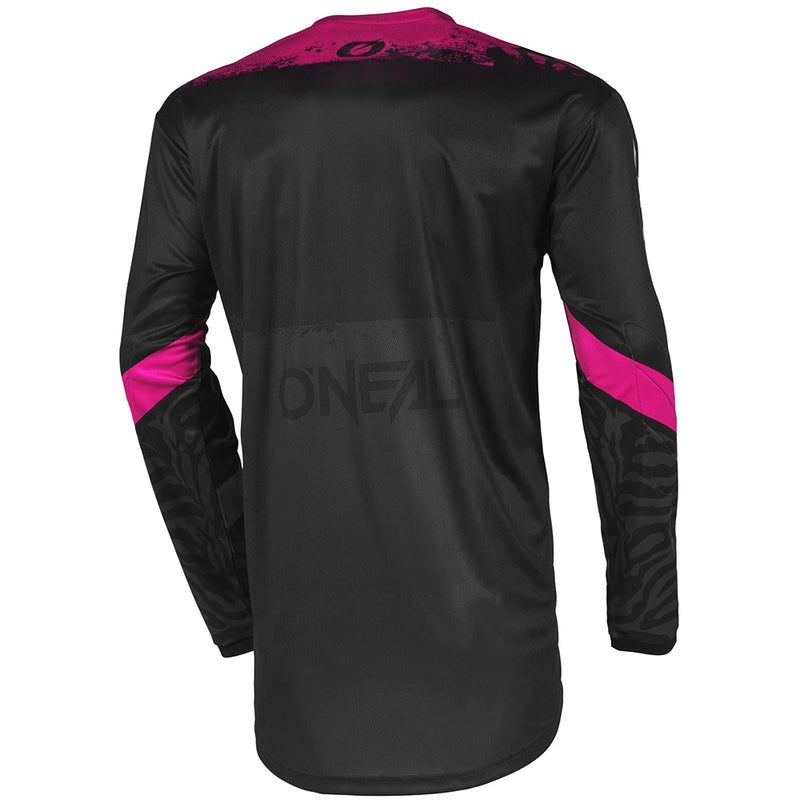 ONEAL 2025 ELEMENT SHOCKER BLACK & PINK WOMENS JERSEY