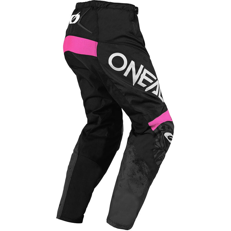 ONEAL 2025 ELEMENT SHOCKER BLACK & PINK KIDS PANTS