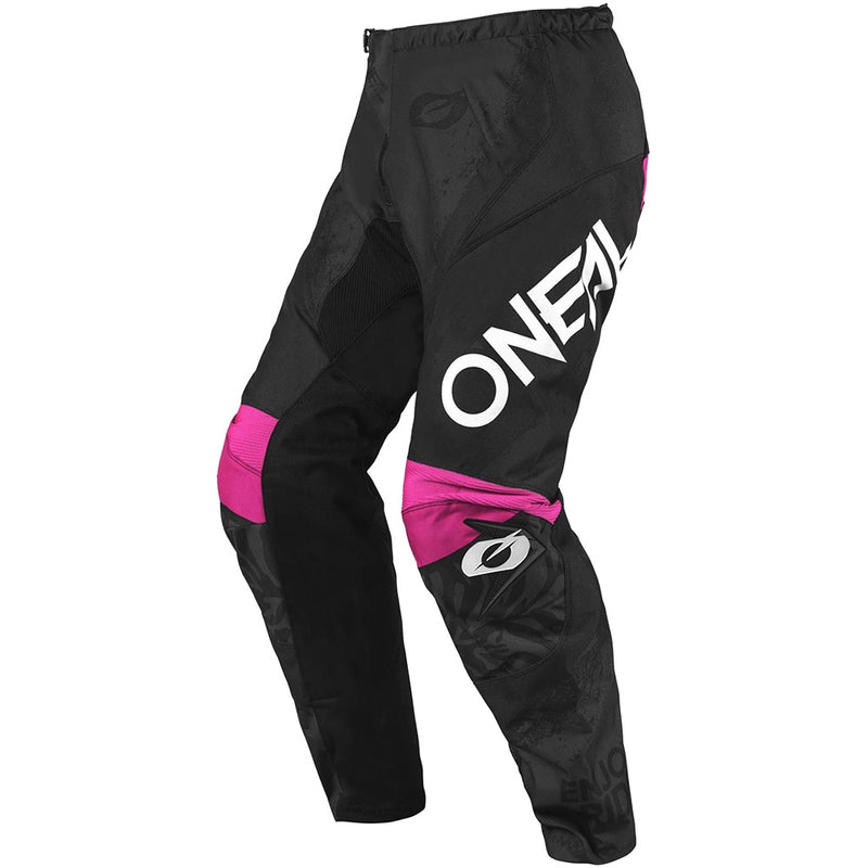 ONEAL 2025 ELEMENT SHOCKER BLACK & PINK KIDS PANTS