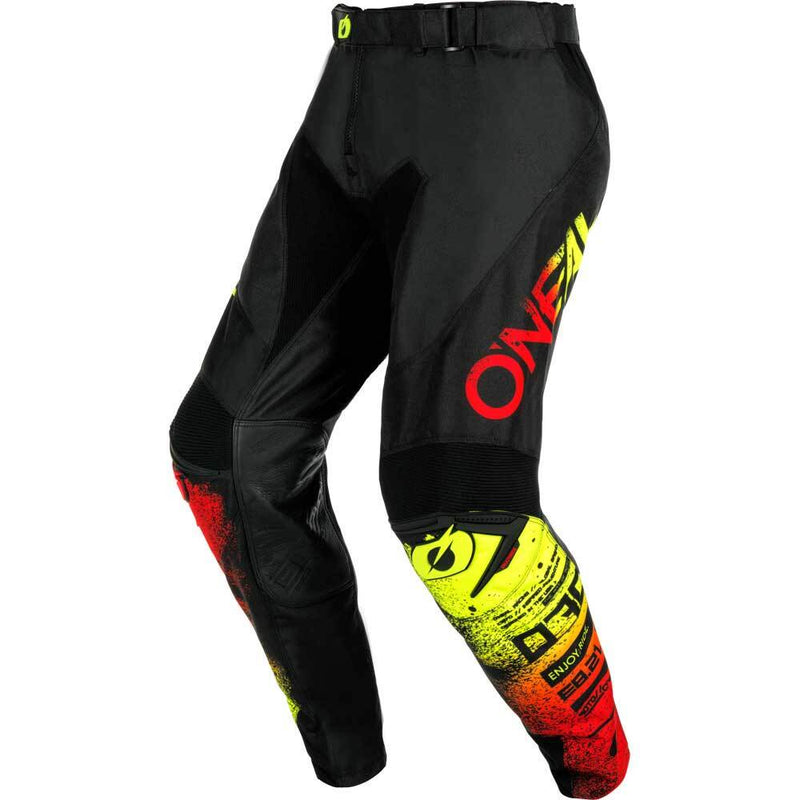 ONEAL 2025 MAYHEM SCRAZ BLACK & RED KIDS PANTS