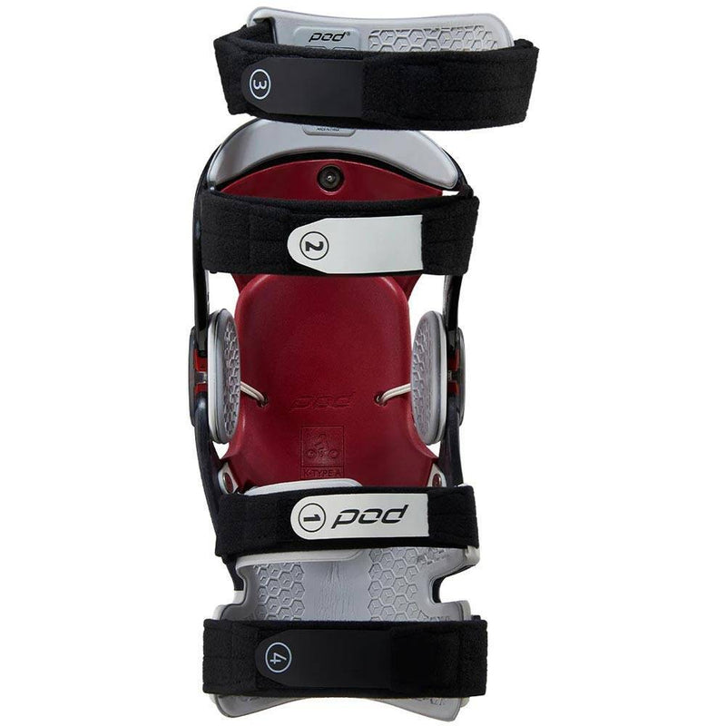 POD K8 3.0 CARBON/WHITE KNEE BRACE