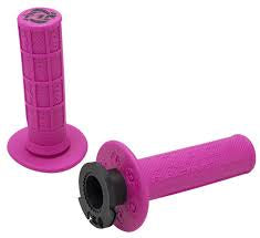 TORC1 DEFY MX HOLE SHOT PINK LOCK ON GRIPS