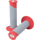 PRO TAPER CLAMP ON RED & GREY PILLOW TOP GRIPS