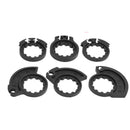 PRO TAPER CLAMP ON ORANGE & GREY PILLOW TOP GRIPS