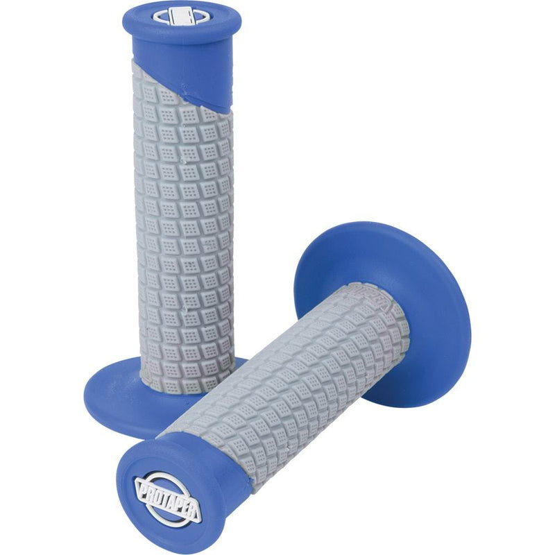 PRO TAPER CLAMP ON BLUE & GREY PILLOW TOP GRIPS